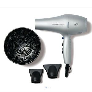 Ion Whisper Quiet Lite Ionic Ceramic Hair Dryer, 1875 Watts, Lightweight